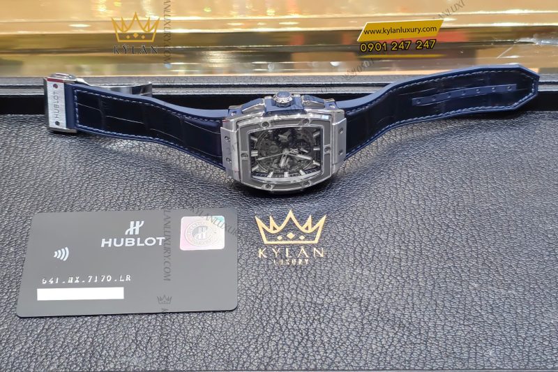 Đồng hồ Hublot Spirit of Big Bang Blue Titanium 45mm