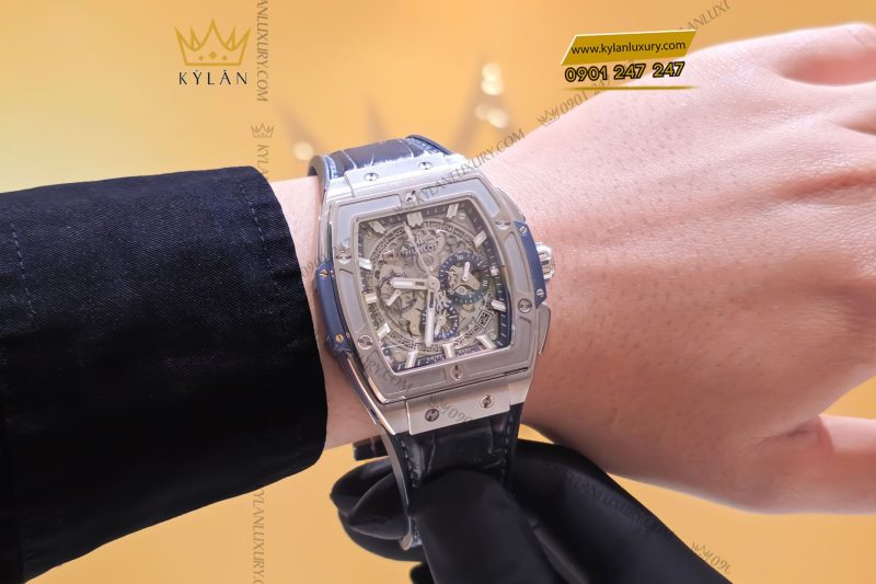 Đồng hồ Hublot Spirit of Big Bang Blue Titanium 45mm