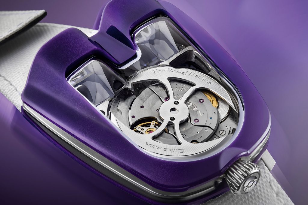 Kỳ Lân Luxury Dong ho MBampF HM8 Mark 2 Purple 2 Đồng hồ MB&F HM8 Mark 2 Purple