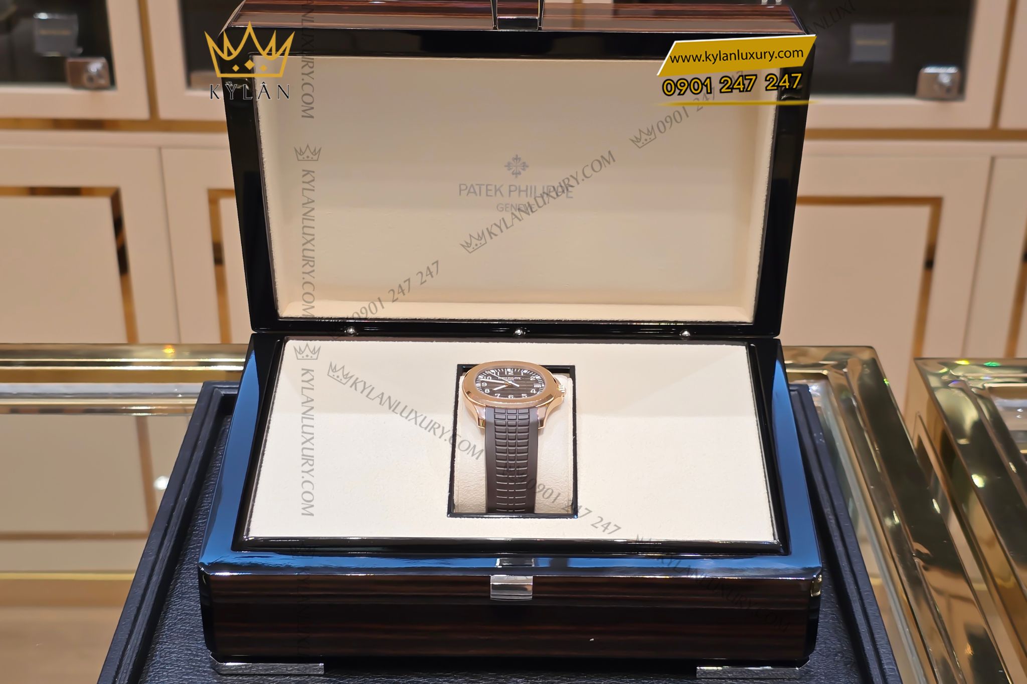 Kỳ Lân Luxury Dong ho Patek Philippe Aquanaut 5167R 001 Rose Gold 14 Đồng hồ Patek Philippe Aquanaut 5167R-001 Rose Gold