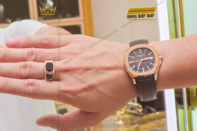 Đồng hồ Patek Philippe Aquanaut 5167R-001 Rose Gold