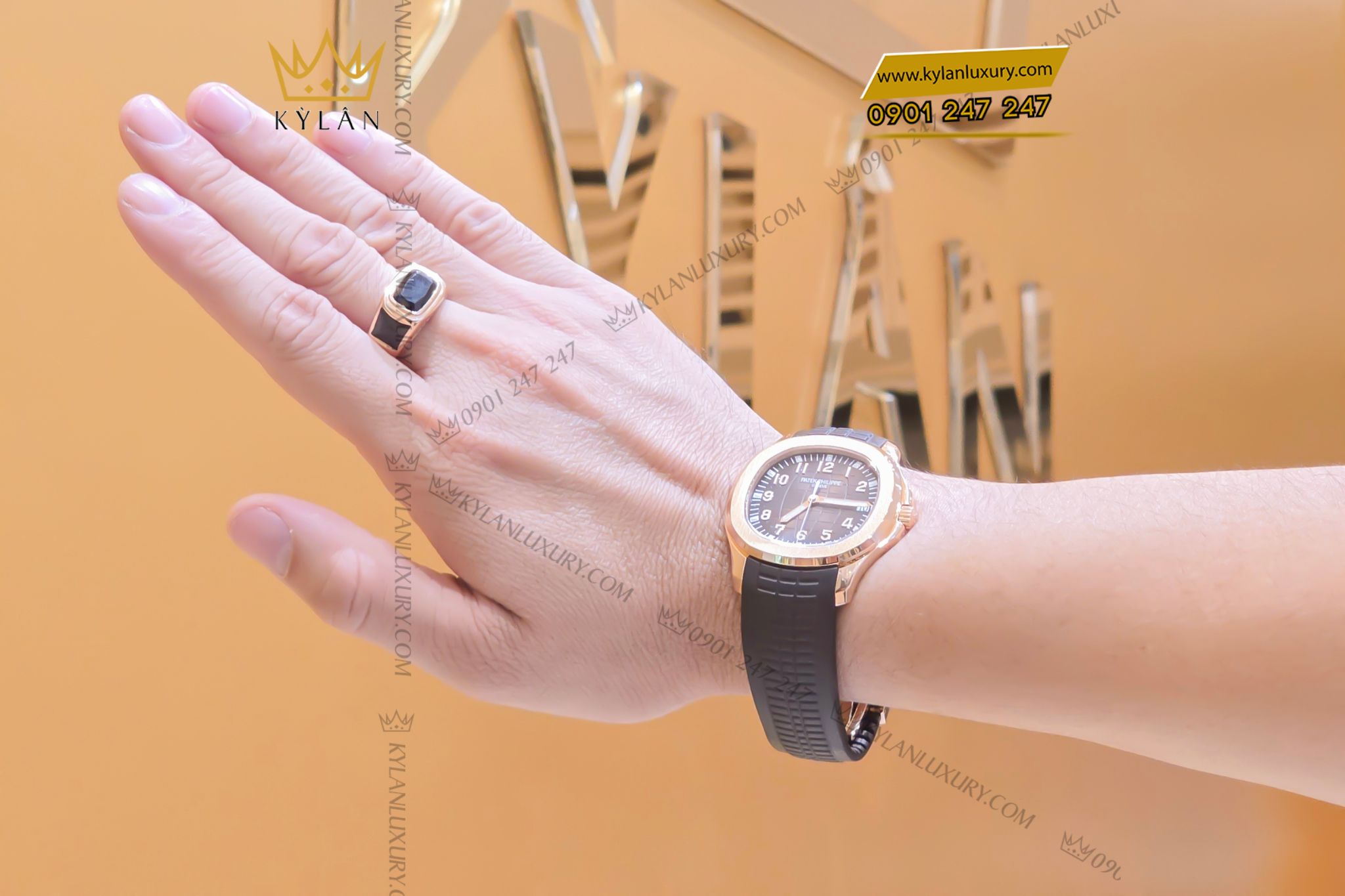 Kỳ Lân Luxury Dong ho Patek Philippe Aquanaut 5167R 001 Rose Gold 19 Đồng hồ Patek Philippe Aquanaut 5167R-001 Rose Gold