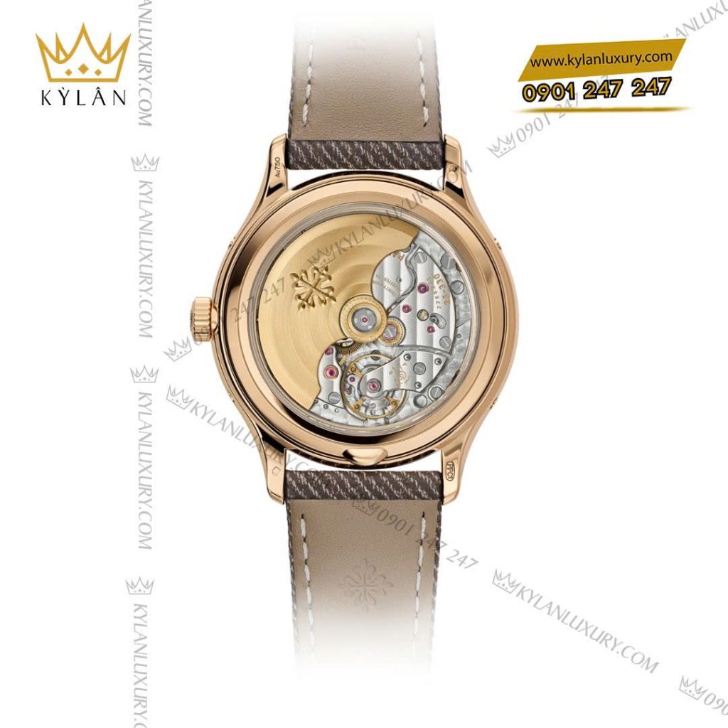 Kỳ Lân Luxury Dong ho Patek Philippe Complications 4946R 001 mat nau 3 Đồng hồ Patek Philippe Complications 4946R-001 mặt nâu