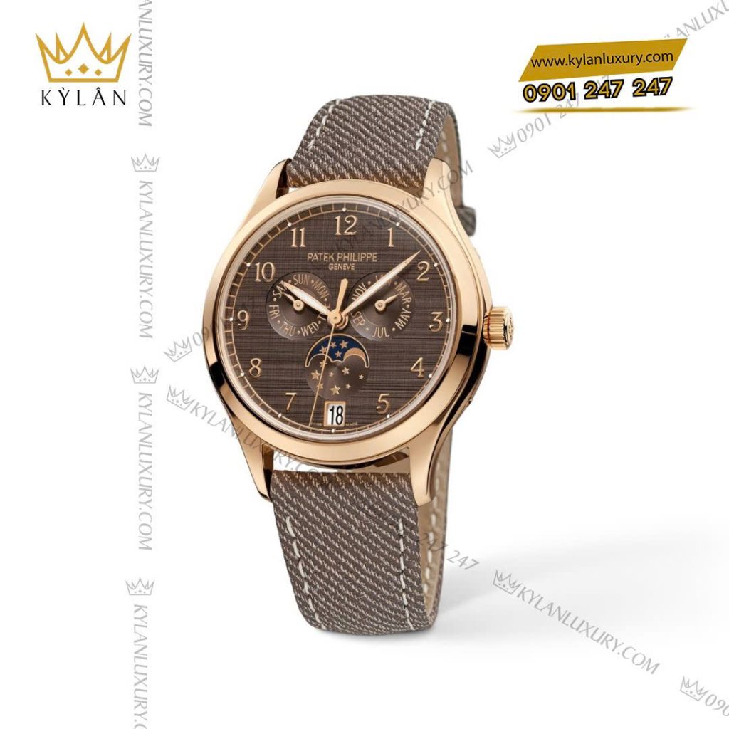 Kỳ Lân Luxury Dong ho Patek Philippe Complications 4946R 001 mat nau 5 Đồng hồ Patek Philippe Complications 4946R-001 mặt nâu
