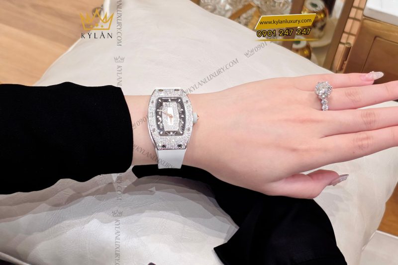 Đồng hồ Richard Mille RM 07-01 White Gold Diamond Pave