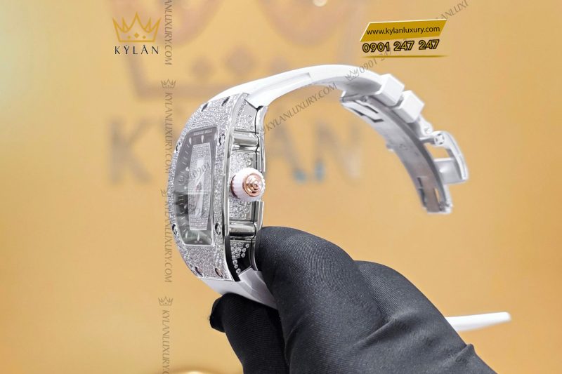 Đồng hồ Richard Mille RM 07-01 White Gold Diamond Pave