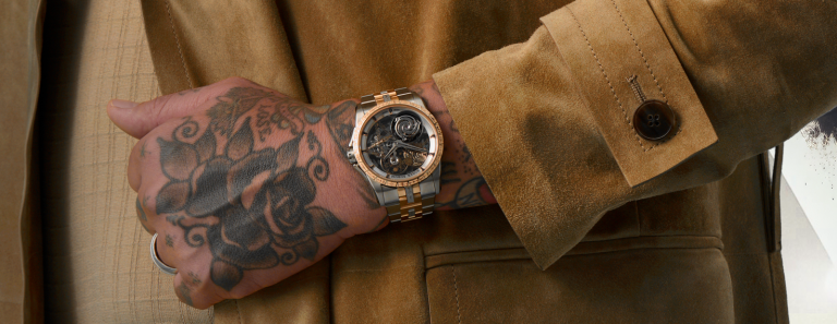 Kỳ Lân Luxury Dong ho Roger Dubuis Excalibur Monotourbillon Dr. Woo Tap III 1 Đồng hồ Roger Dubuis Excalibur Monotourbillon Dr. Woo