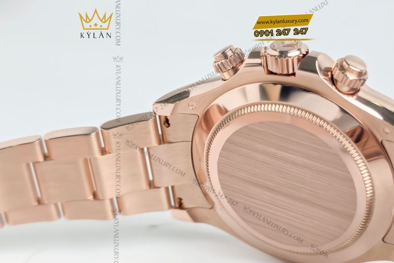 Đồng hồ Rolex Cosmograph Daytona 116505-0012 Everose Gold mặt Sundust