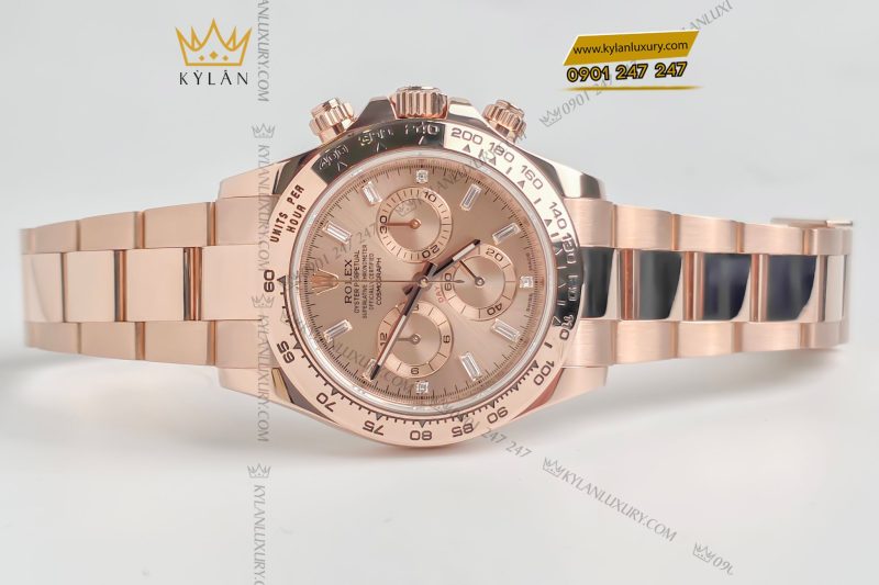 Đồng hồ Rolex Cosmograph Daytona 116505-0012 Everose Gold mặt Sundust