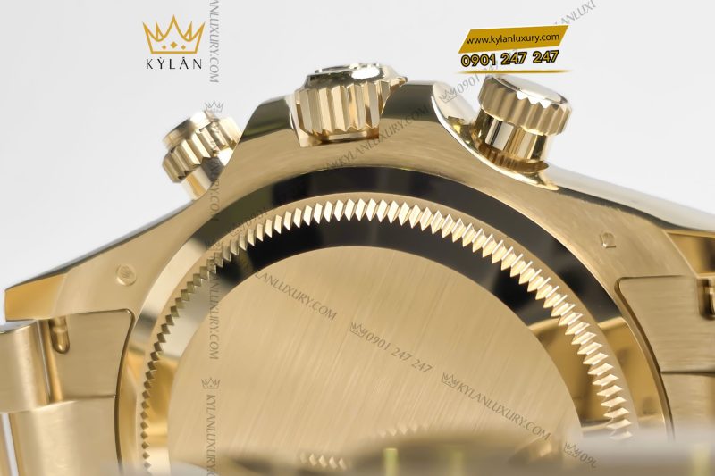 Đồng hồ Rolex Cosmograph Daytona 126508-0003 Yellow Gold mặt đen vàng