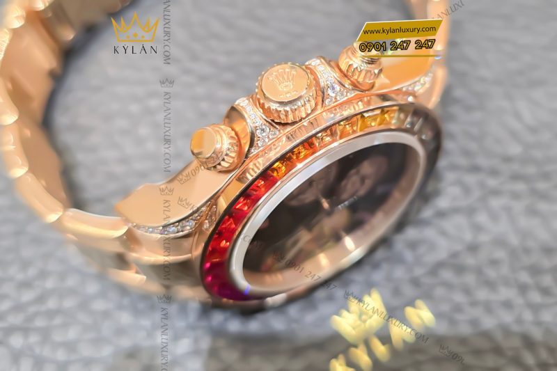 Đồng hồ Rolex Cosmograph Daytona Rainbow 40 116595RBOW Rose Gold