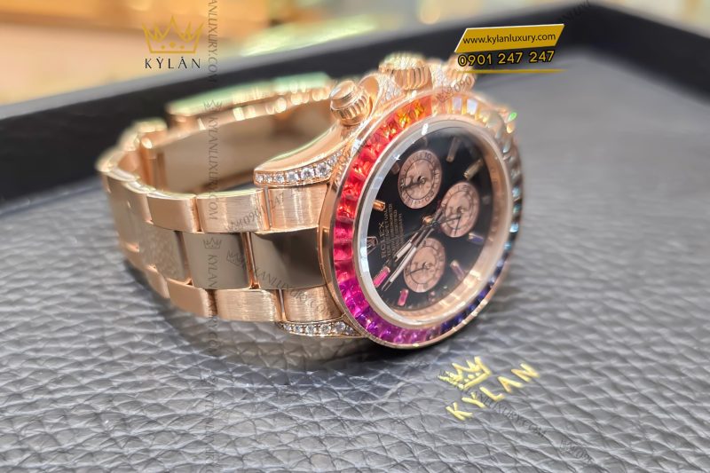 Đồng hồ Rolex Cosmograph Daytona Rainbow 40 116595RBOW Rose Gold