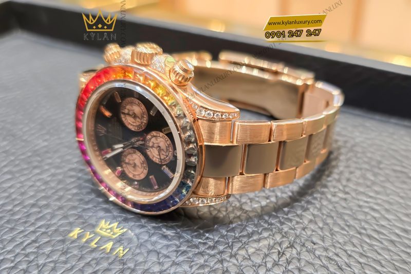 Đồng hồ Rolex Cosmograph Daytona Rainbow 40 116595RBOW Rose Gold