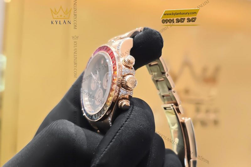 Đồng hồ Rolex Cosmograph Daytona Rainbow 40 116595RBOW Rose Gold