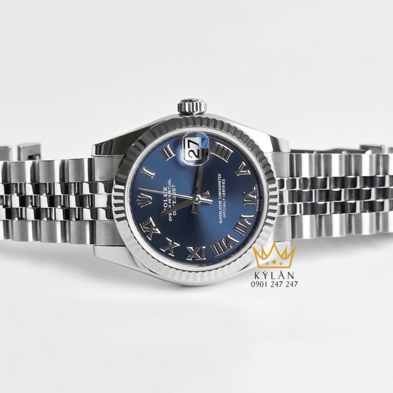 Đồng hồ Rolex Datejust 31 178274-0034 mặt số xanh blue