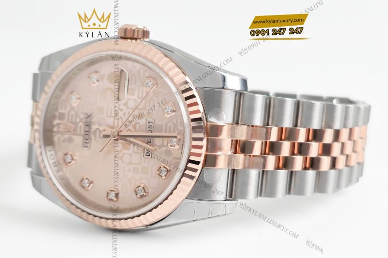 Đồng hồ Rolex Datejust 36 116231 mặt số vi tính hồng