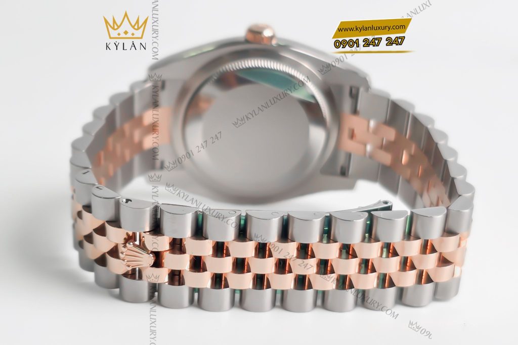 Kỳ Lân Luxury Dong ho Rolex Datejust 36 116231 mat so vi tinh hong 6 Đồng hồ Rolex Datejust 36 116231 mặt số vi tính hồng