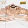 Đồng hồ Rolex Day-Date 40 228345RBR-0006 mặt số Chocolate cọc số kim cương