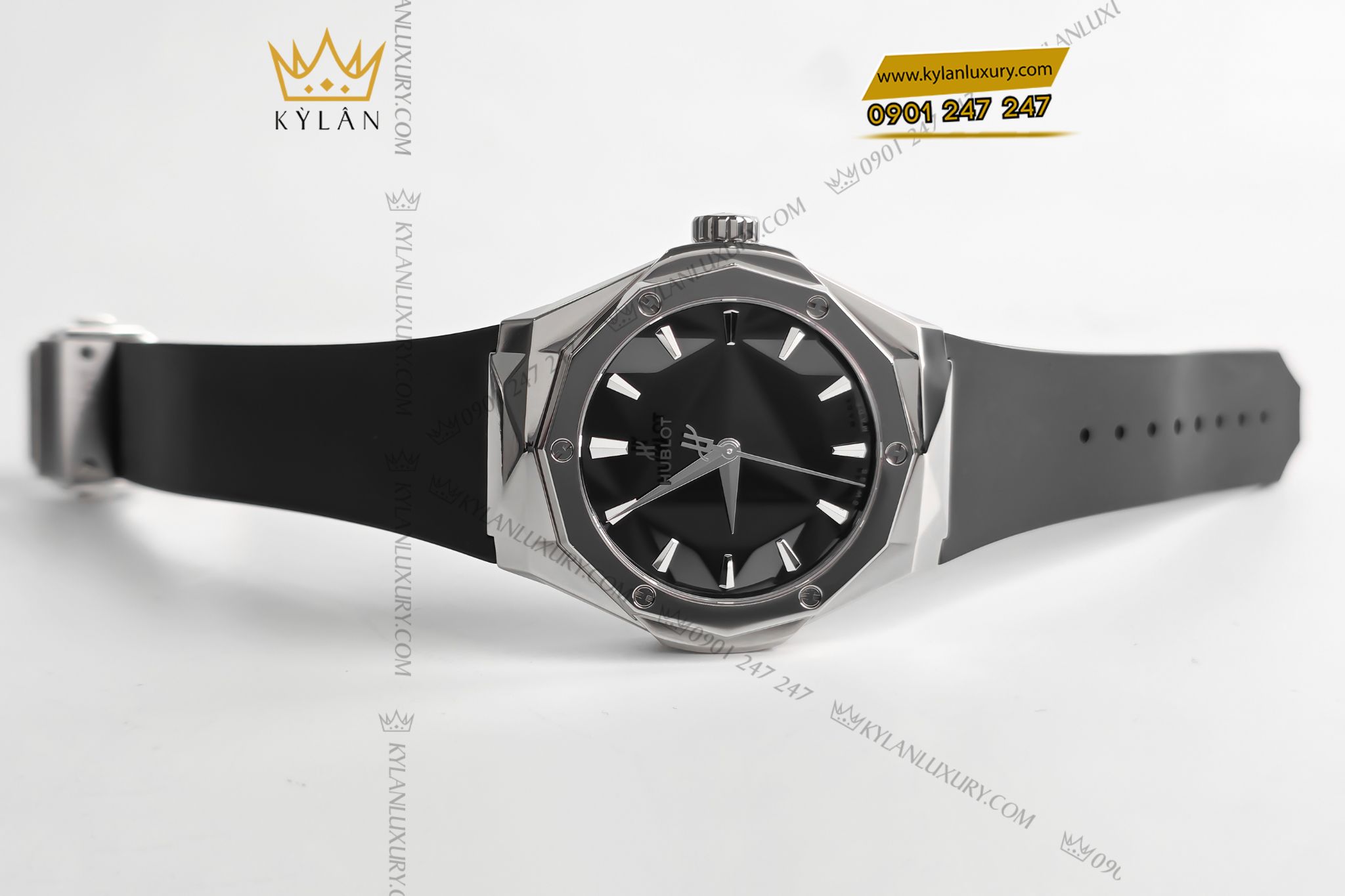 Kỳ Lân Luxury Hublot Classic Fusion Orlinski Titanium 40mm 4 Đồng hồ Hublot Classic Fusion Orlinski Titanium Black 40mm