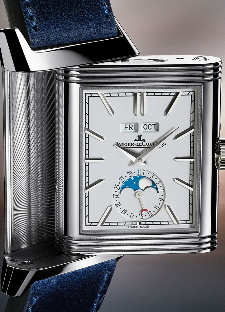 Jaeger-LeCoultre Reverso sự đơn giản với phức tạp cổ điển 6 Kỳ Lân Luxury Reverso Tribute Duoface Calendar nam 2022 Jaeger-LeCoultre Reverso sự đơn giản với phức tạp cổ điển