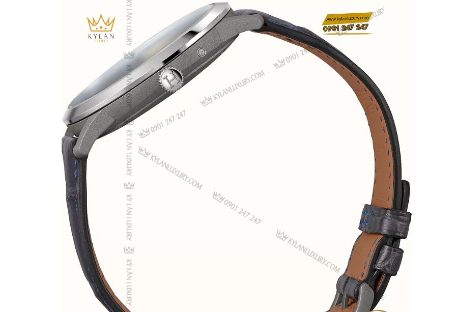 Bộ máy Hermès H1953 siêu mỏng, cơ chế tự lên dây với khả năng trữ cót lên tới 43 giờ
