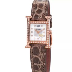 Đồng hồ Hermès Silver 041670WW00 mặt số bạc