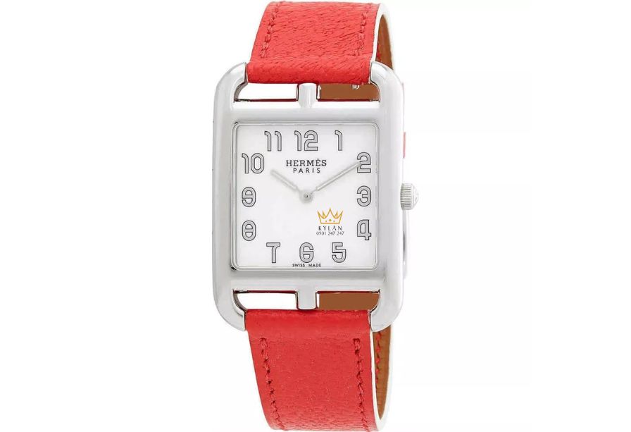 Hermès Cape Cod 710130WW18I Watch 29mm sở hữu bộ máy Quartz chính xác cùng khả năng chống nước ở độ sâu 30 mét