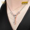 day-chuyen-pure-elegance-vang-nguyen-khoi-au750-dinh-kim-cuong