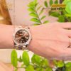 Đồng hồ Rolex Day Date 40 mặt số Chocolate vành kim cương 228345RBR-0006