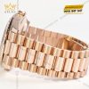 Đồng hồ Rolex Day Date 40 mặt số Chocolate vành kim cương 228345RBR-0006