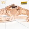 Đồng hồ Rolex Day Date 40 mặt số Chocolate vành kim cương 228345RBR-0006