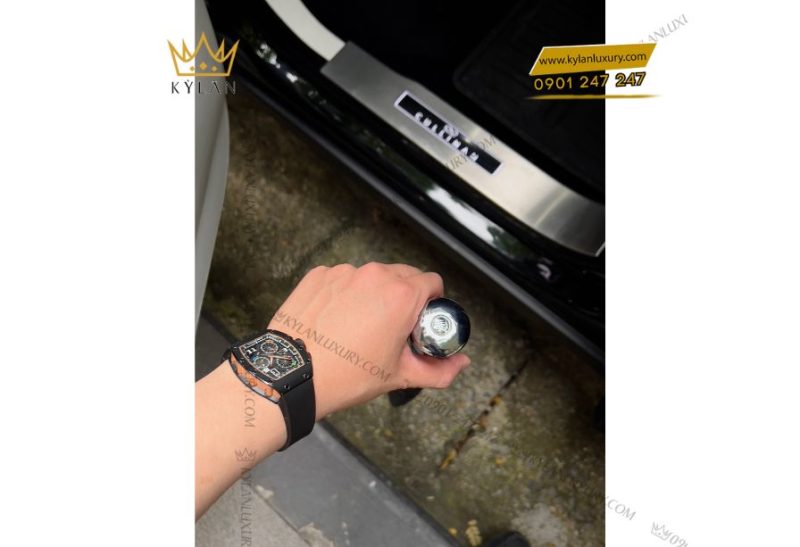 Đồng Hồ Richard Mille RM 72-01 Black Ceramic Lifestyle In-House Chronograph