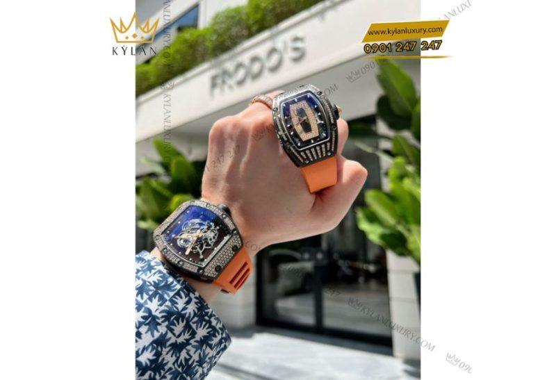 Richard Mille RM 055 Carbon & Diamond giới hạn 50 chiếc