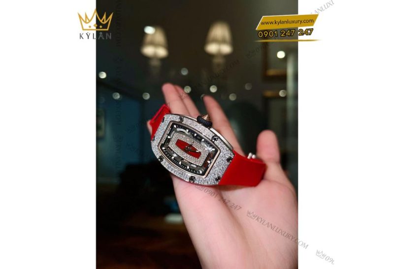 Richard Mille RM 07-01 White Gold Full Snow Diamond Jasper – Tuyệt tác xa xỉ dành cho phái đẹp