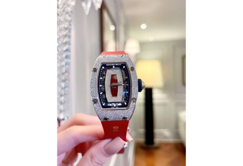 Richard Mille RM 07-01 White Gold Full Snow Diamond Jasper – Tuyệt tác xa xỉ dành cho phái đẹp