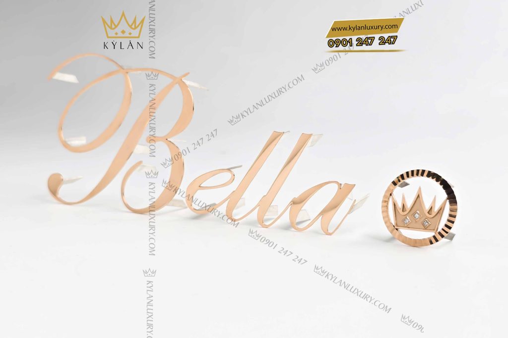 Kỳ Lân Luxury 20250317 115529 copy Chữ vàng Bella vàng hồng Au750