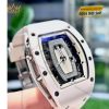 "Đồng hồ Richard Mille RM 037 với vỏ ATZ Ceramic trắng sang trọng, siêu nhẹ và chống trầy xước, mang lại vẻ đẹp tinh tế và cảm giác đeo thoải mái cả ngày