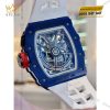 cơ chế rotor hình cánh bướm (Butterfly Rotor) – phát minh được cấp bằng sáng chế của Richard Mille. Cơ chế này cho phép người đeo điều chỉnh trạng thái của rotor chỉ bằng một nút bấm