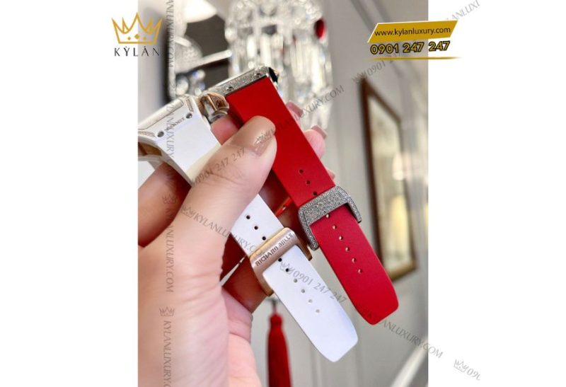 Richard Mille RM 07-01 White Gold Full Snow Diamond Jasper – Tuyệt tác xa xỉ dành cho phái đẹp