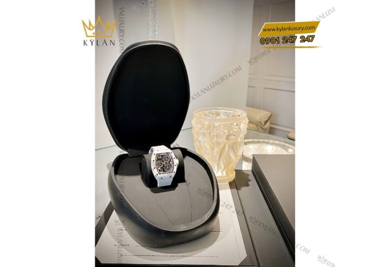 Đồng Hồ Richard Mille RM 72-01 White Ceramic Lifestyle In-House Chronograph