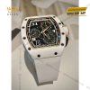 Đồng Hồ Richard Mille RM 72-01 White Ceramic Lifestyle In-House Chronograph