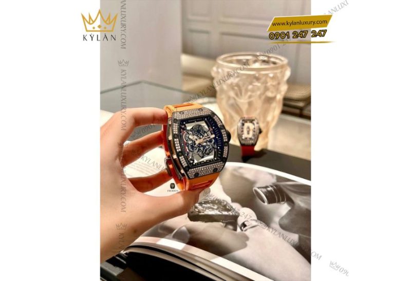 Richard Mille RM 055 Carbon & Diamond giới hạn 50 chiếc
