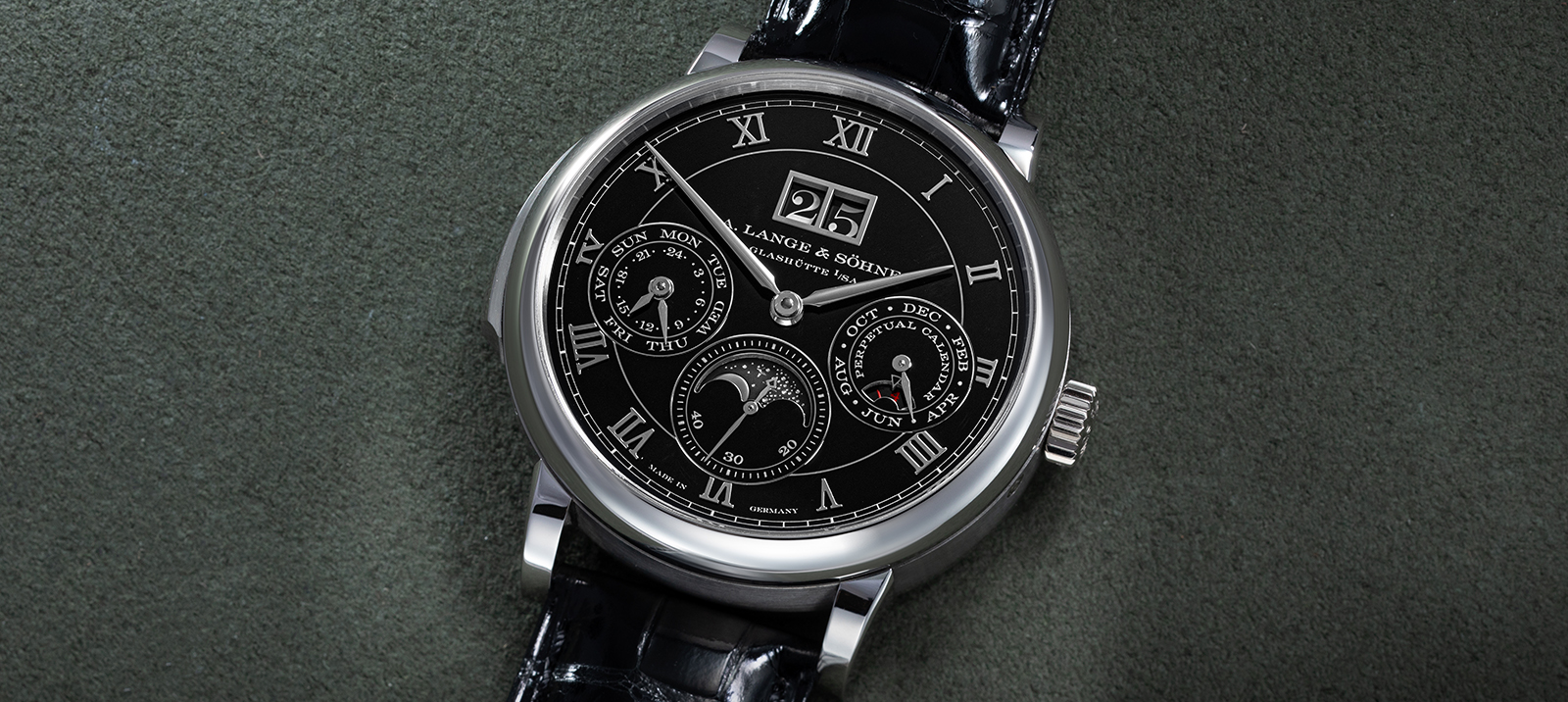 Kỳ Lân Luxury A.Lange Sohne Minute Repeater Perpetual 1 Đồng hồ A.Lange & Söhne Minute Repeater Perpetual