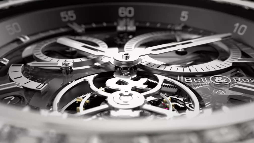Kỳ Lân Luxury BR X1 Tourbillon Titanium 5 Đồng hồ BR-X1 Tourbillon Titanium