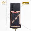 Điện thoại Vertu MetaVertu Carbon điểm vàng, khắc chữ, vỏ Carbon đen nhám