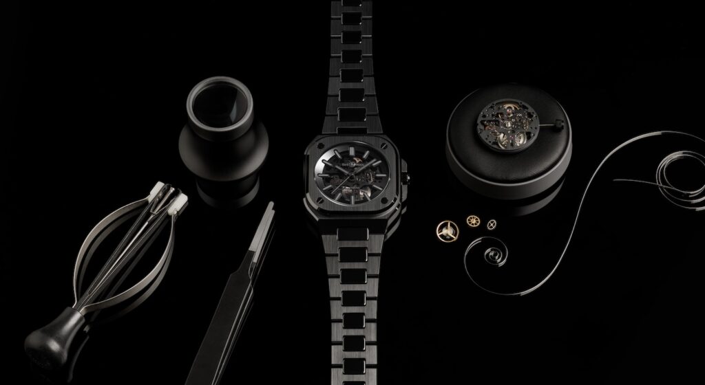 Kỳ Lân Luxury Dong ho Bell Ross BR 05 Skeleton Phantom Ceramic 2 Đồng hồ Bell & Ross BR-05 Skeleton Phantom Ceramic