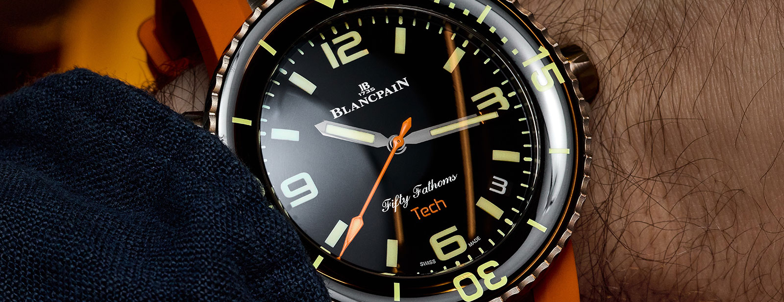 Kỳ Lân Luxury Dong ho Blancpain Fifty Fathoms Tech 45mm2 Đồng hồ Blancpain Fifty Fathoms Tech 45mm