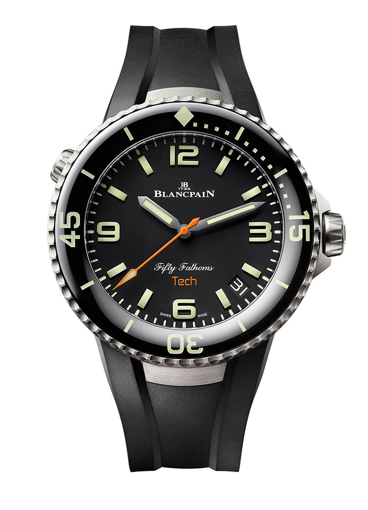 Kỳ Lân Luxury Dong ho Blancpain Fifty Fathoms Tech 45mm6 Đồng hồ Blancpain Fifty Fathoms Tech 45mm