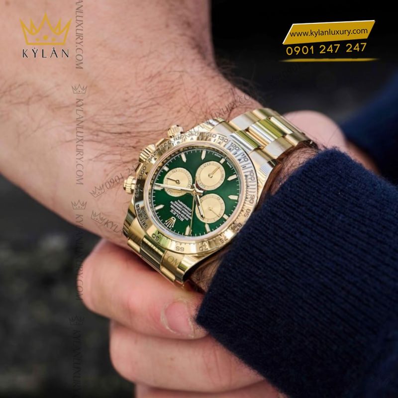 Đồng hồ Rolex Cosmograph Daytona 40 126508 mặt xanh lá cây