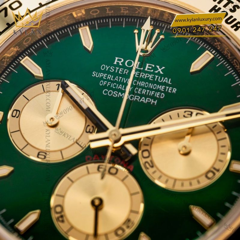 Đồng hồ Rolex Cosmograph Daytona 40 126508 mặt xanh lá cây